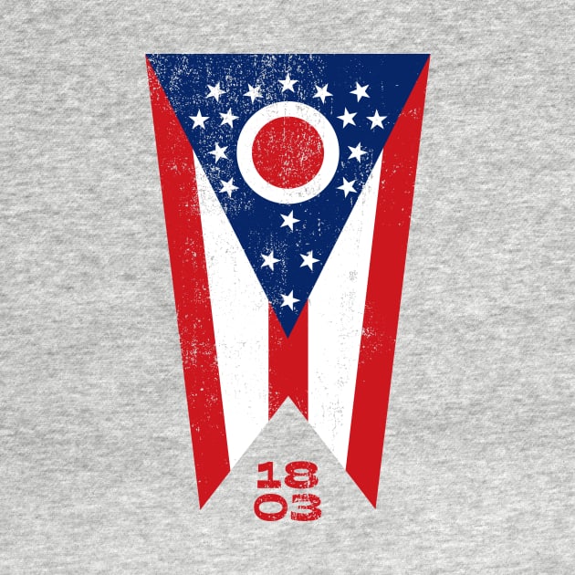 Ohio Flag 1803 by fatdesigner